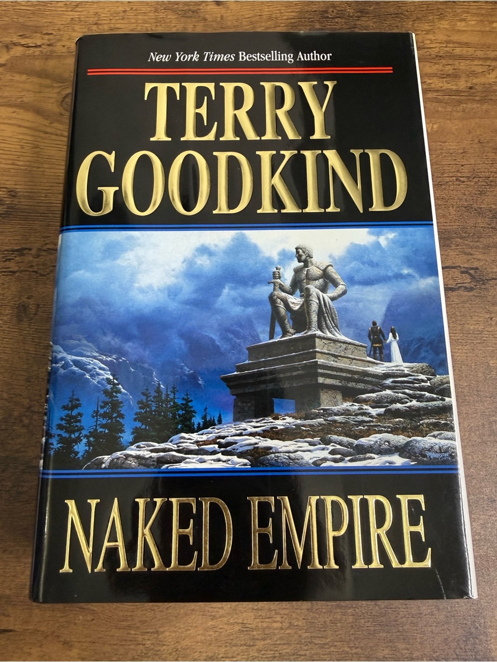 1st Edition Naked Empire by Terry Goodkind Hardcover